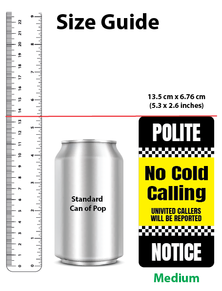 No Cold Calling - No Junk Mail