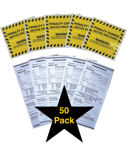 Multipack 50x Parking Tickets